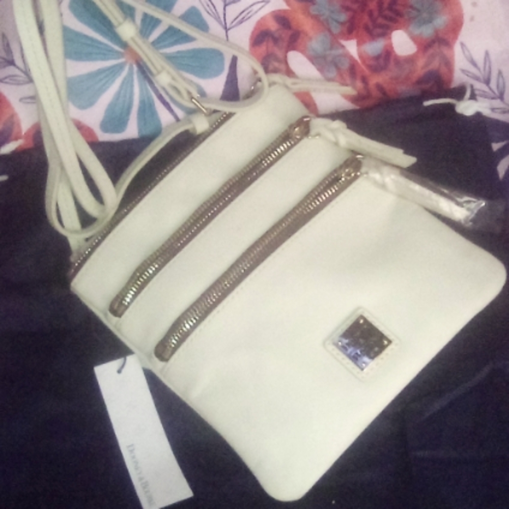 Dooney & Bourke Triple Zip Crossbody purse